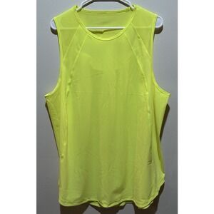 lululemon athletica Neon Yellow Athletic Tank Top